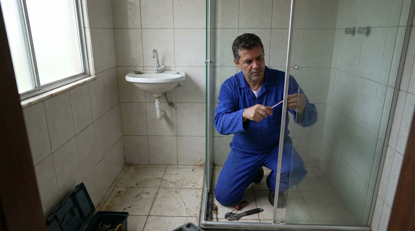 Troca de Roldanas e Trilhos em Ponta Grossa‑PR